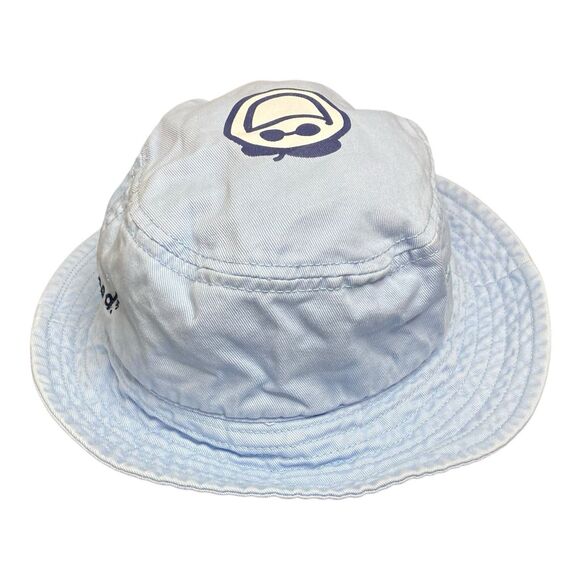 Life Is Good Bucket Hat 12-24 Months Blue Sun Beach Jake Chin Strap Kids Outdoor - Picture 4 of 9